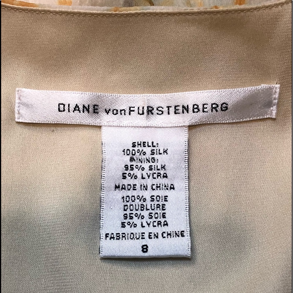 DVF Diane Von Furstenberg AIZEL print silk dress - Picture 5 of 6